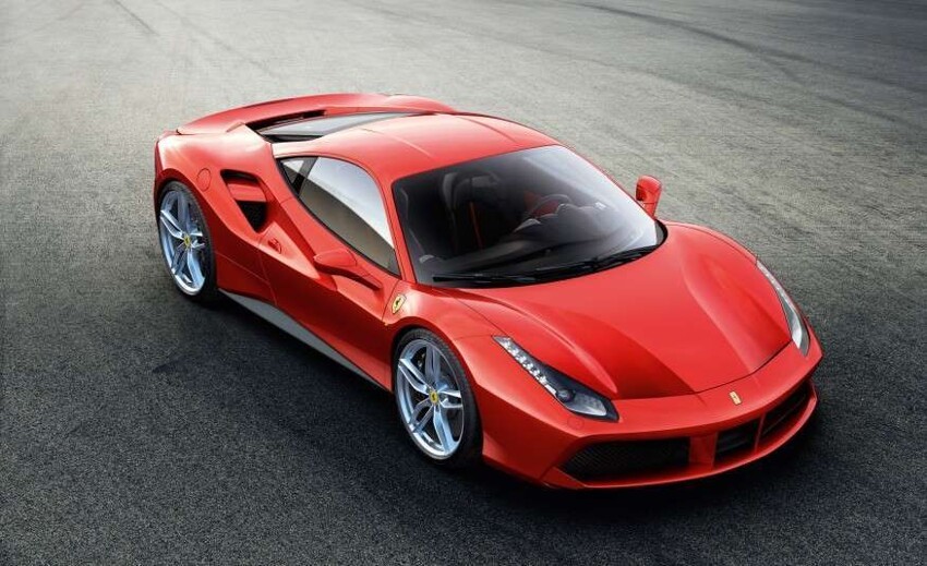 Суперкар Ferrari 488GTB будет представлен в 2016 году.