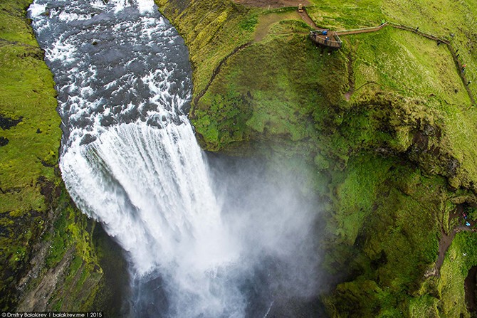 20 самых красивых фотографий Исландии, снятых дроном
