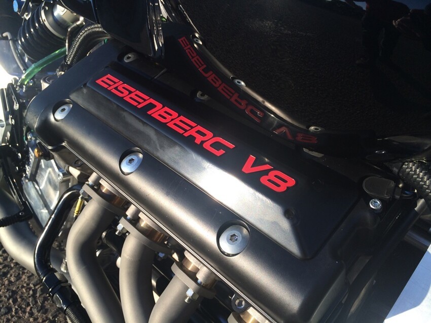 Мотоцикл Eisenberg с двигателем V8 