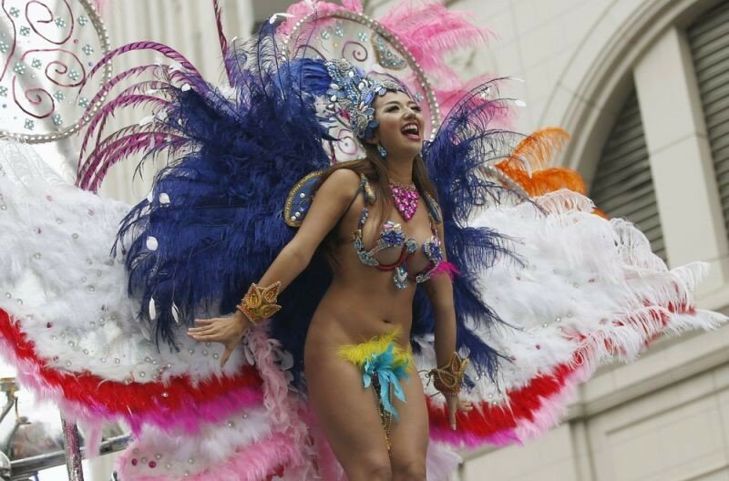 Карнавал самбы по-японски. Asakusa Samba Carnival в Японии
