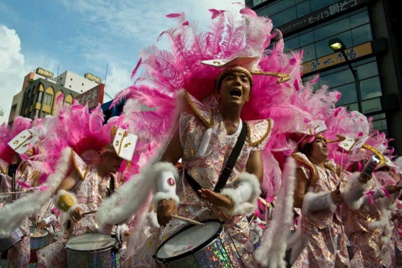 Карнавал самбы по-японски. Asakusa Samba Carnival в Японии