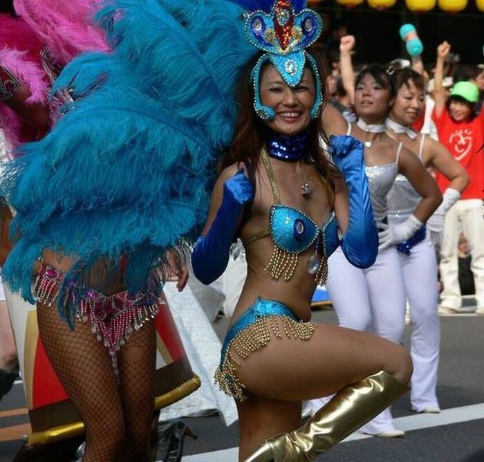 Карнавал самбы по-японски. Asakusa Samba Carnival в Японии