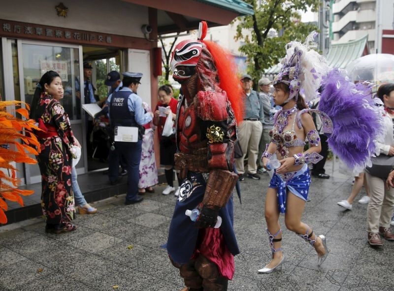 Карнавал самбы по-японски. Asakusa Samba Carnival в Японии