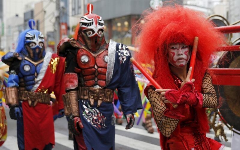 Карнавал самбы по-японски. Asakusa Samba Carnival в Японии