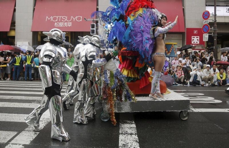 Карнавал самбы по-японски. Asakusa Samba Carnival в Японии