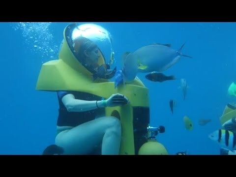 Уникальный батискаф для подводных прогулок 