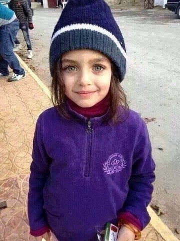 21.Маленькая сирийская девочка