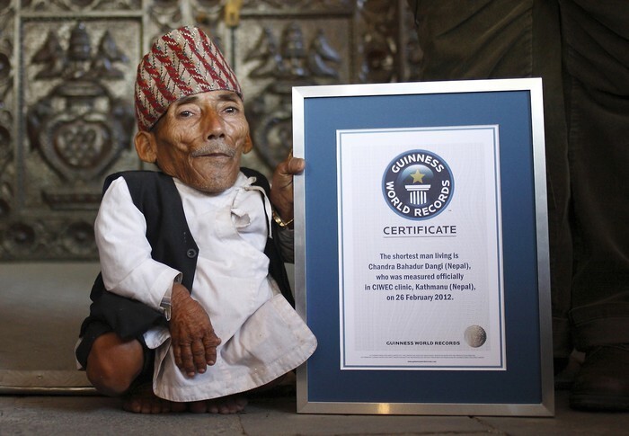 Чандра Бахадур Данги стал официально признанным, самым маленьким 