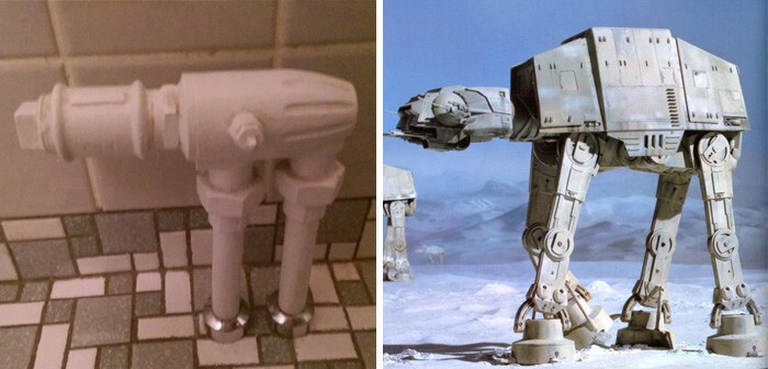 9.   Это отопление напоминает мне AT-AT Walker