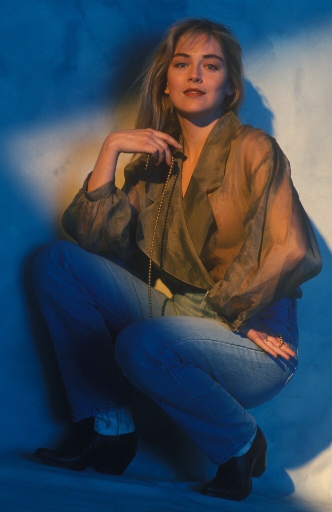 Шэрон Стоун образца конца 80-х