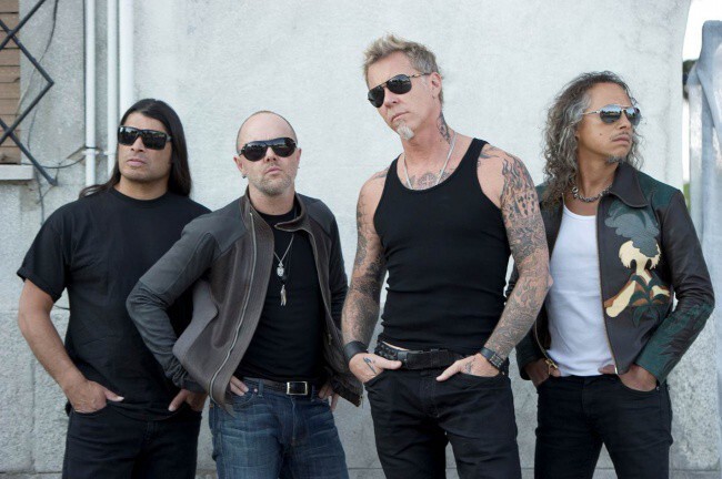 Участники группы Metallica