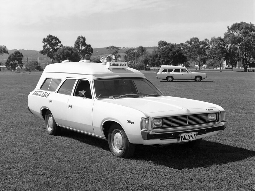 43. Австралийский Chrysler Valiant Ranger Ambulance '1971