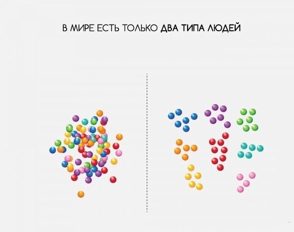 18 забавных иллюстраций, доказывающих, что в мире существует только два типа людей  