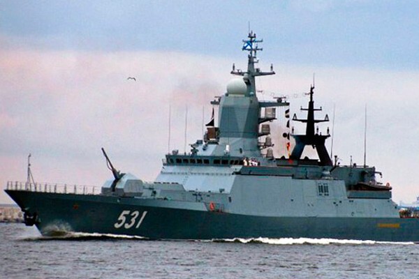 Российский военный корабль напугал латвийцев