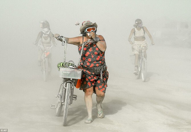  Фестиваль Burning Man с высоты птичьего полета и не только