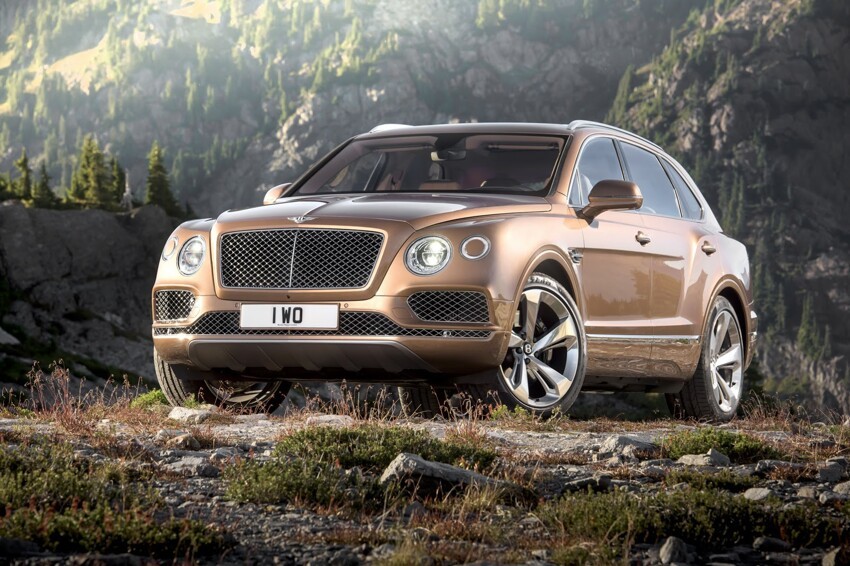 Bentley показала свой роскошный внедорожник Bentayga