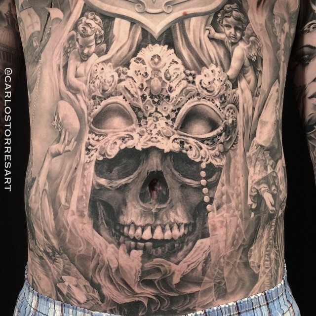 Безумно реалистичные татуировки от Карлоса Торреса 
