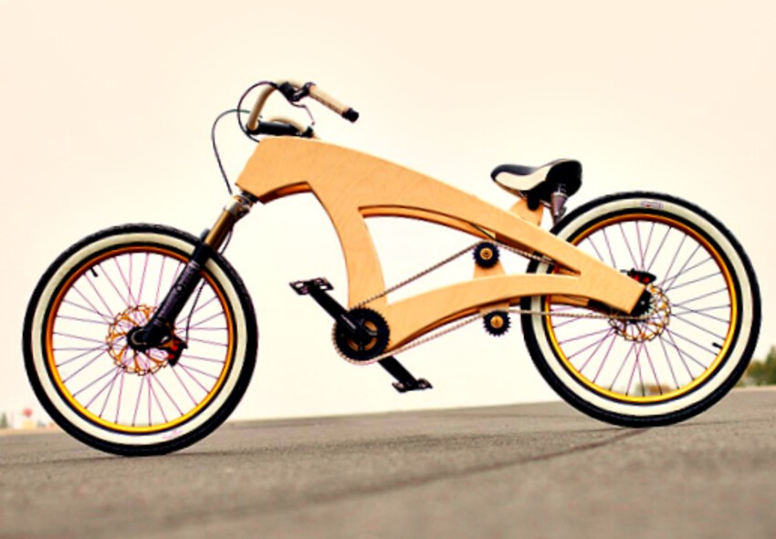 Этот лоурайдер сконструированный голландским дизайнером Юргеном Киперсом получил первое место на международном конкурсе велодизайна IF Design Awards в Тайбэе в 2013 году sawyer