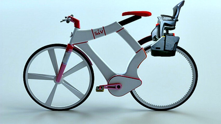 Работа британского дизайнера Джеймса Борна modern-bike