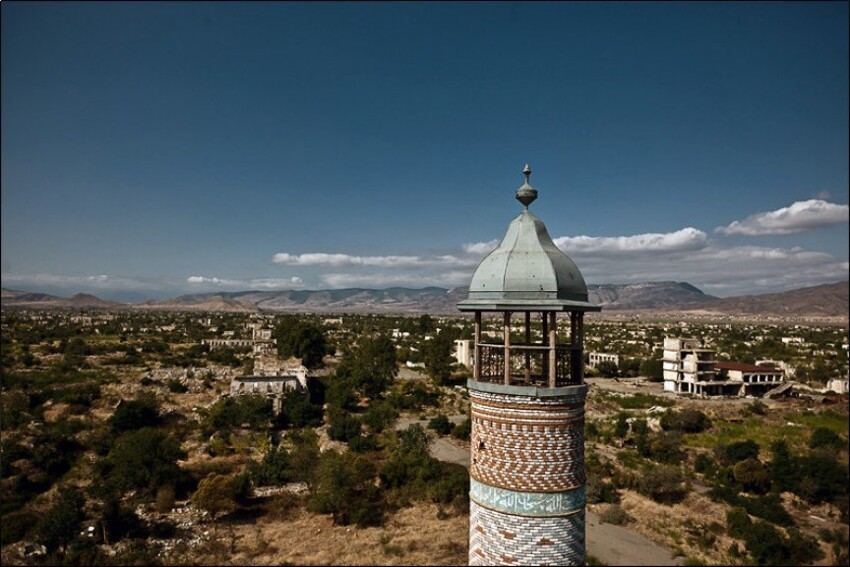 Агдам город в азербайджане фото