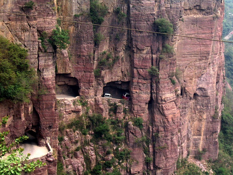 15. Китай, Туннель Guoliang.