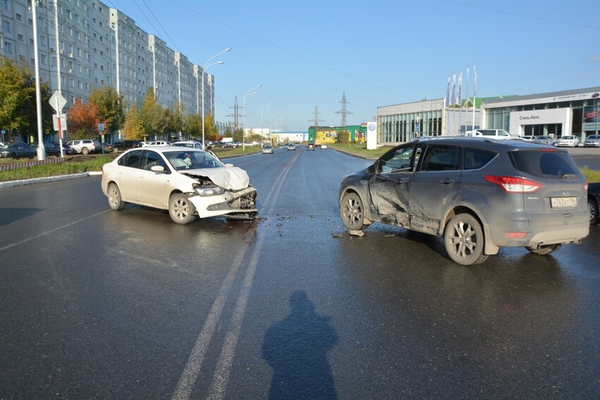 Женщина устроила ДТП в Нижневартовске