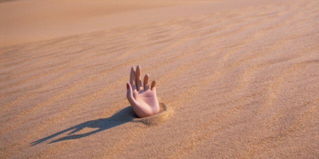 1. Вы утонете в зыбучих песках
