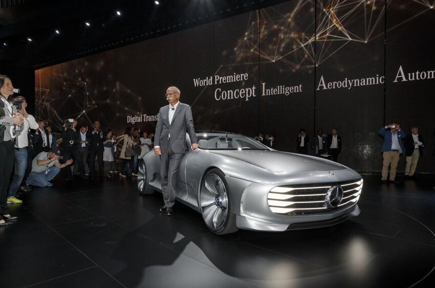 Сверхаэродинамичный концепт Mercedes-Benz IAA