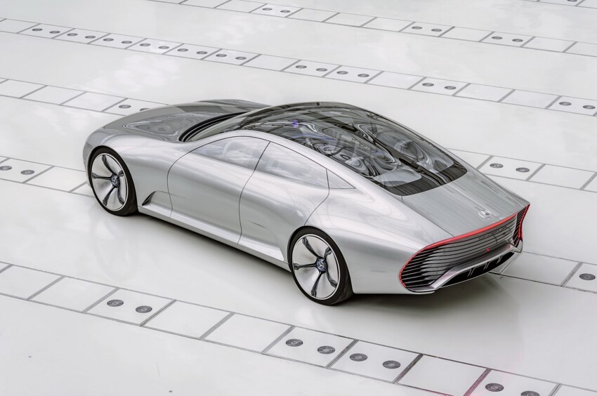 Сверхаэродинамичный концепт Mercedes-Benz IAA