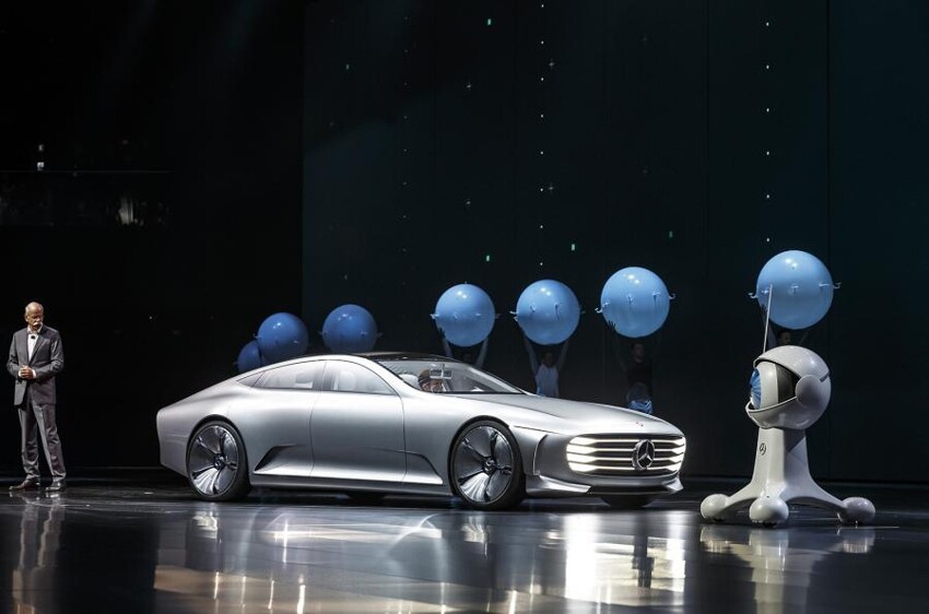 Сверхаэродинамичный концепт Mercedes-Benz IAA