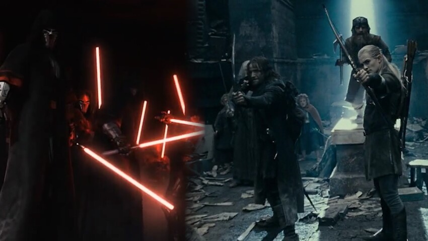 STAR WARS VS LORD OF THE RINGS 