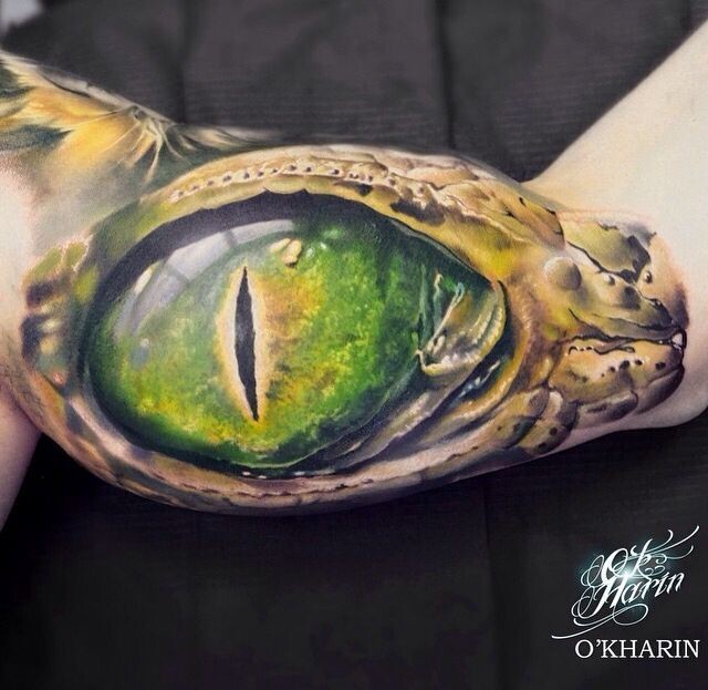 30 невероятных 3D татуировок! Таких тату вы еще не видели!