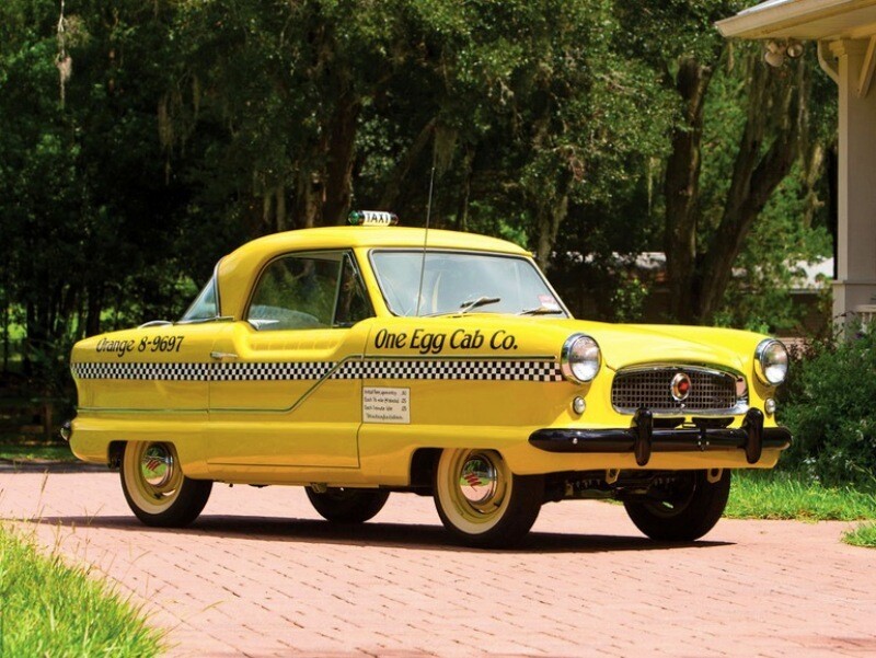 1. Маленькое желтое такси 1961 года 