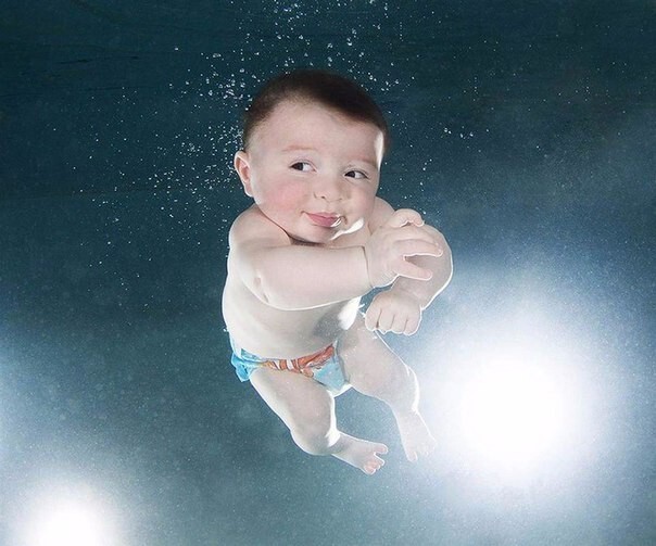 Дети под водой от фотографа Сета Кастила