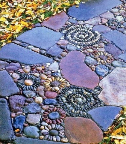 Цветочная мозаика