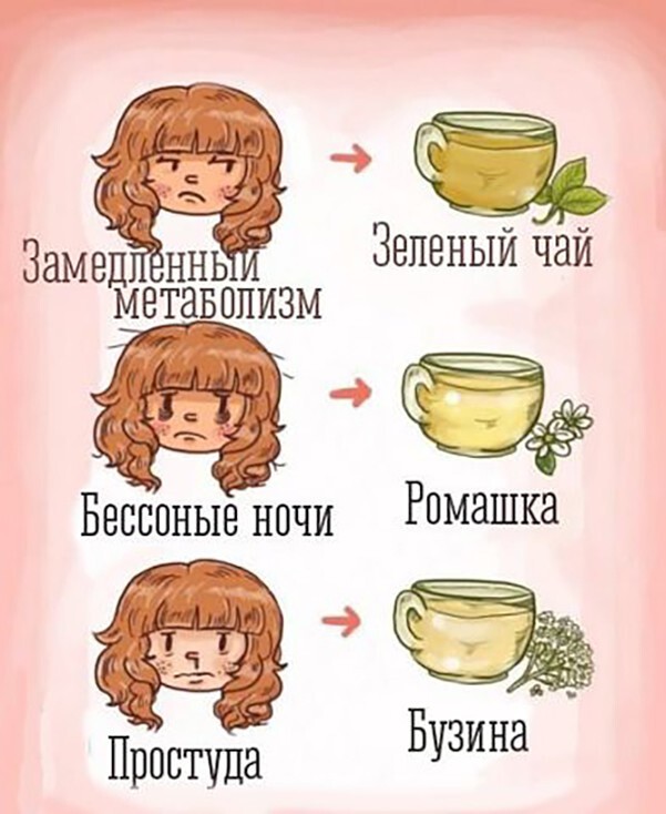 Какой пить чай при недомоганиях