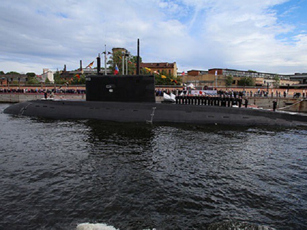 Новейшая подлодка «Новороссийск» зашла в Черное море