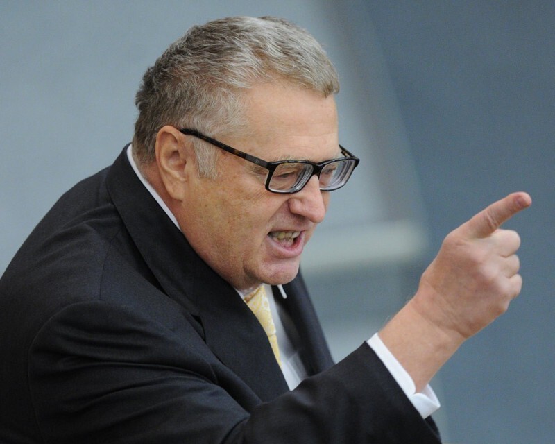 Скандал вокруг лидера ЛДПР Жириновского,жуткое оскорбление женщины