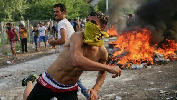 Хаос в Венгрии.