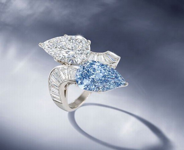 7. Кольцо с голубым бриллиантом от Bulgari, $15,7 миллионов