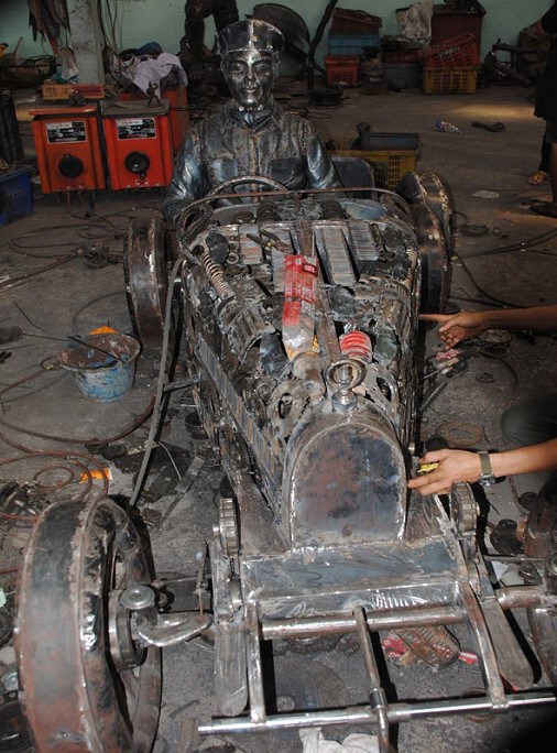 Bugatti T 35  процесс создания 