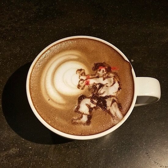 Боец в кофе