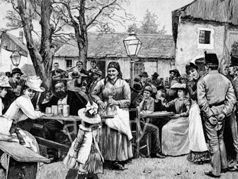 7. Потение в сельской Австрии в 19-м веке