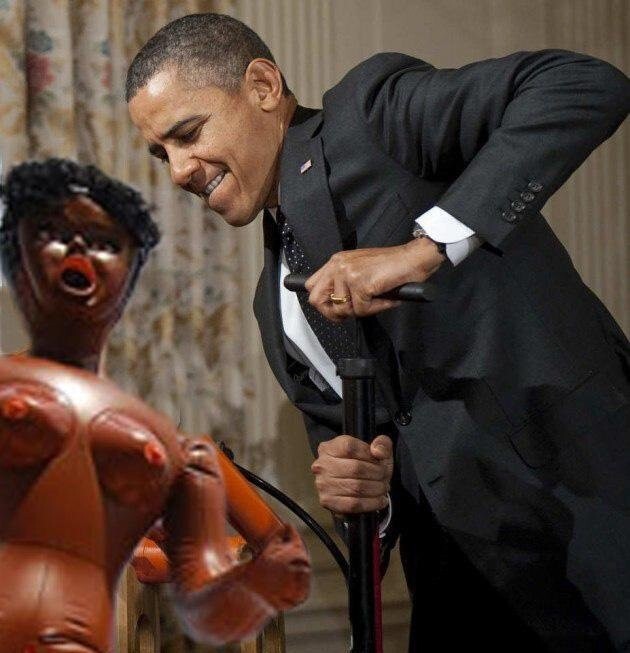 Обама - он черный...