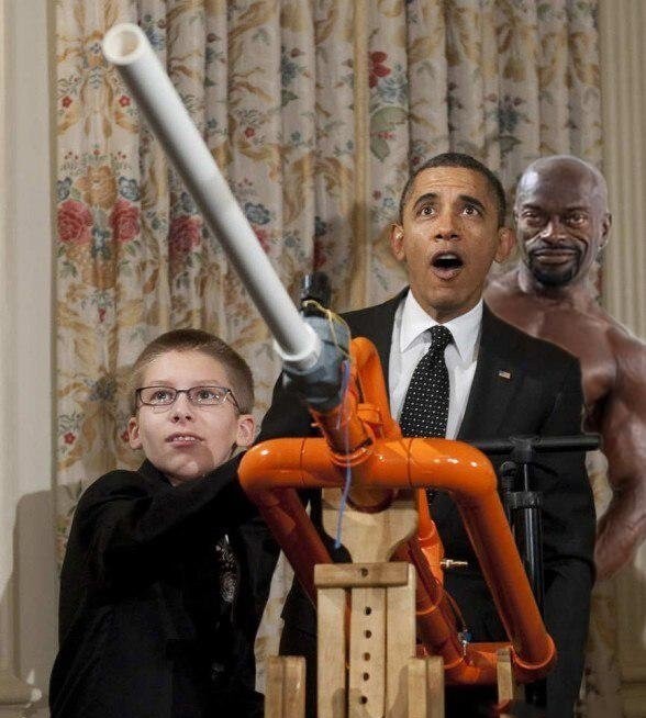 Обама - он черный...