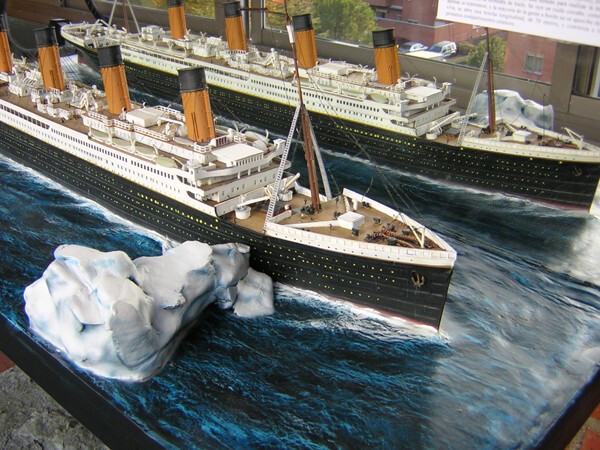 Диорама гибели  Титаника