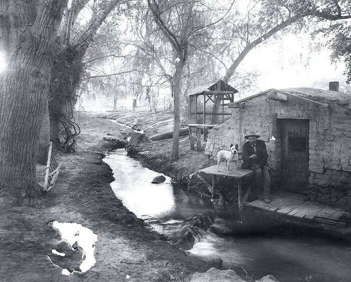 Хижина в долине Лас–Вегас, 1895, США