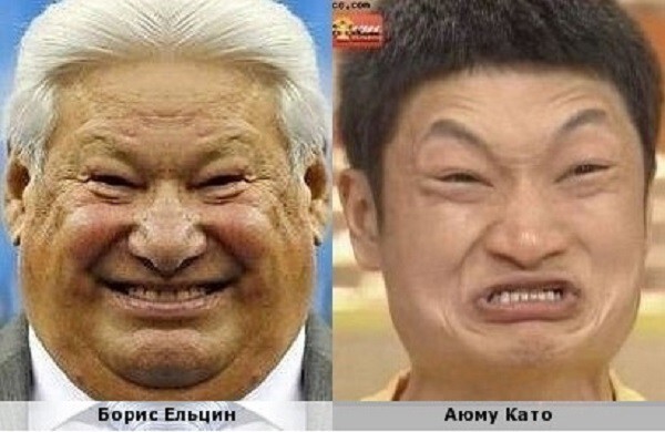 Борис Ельцин похож на