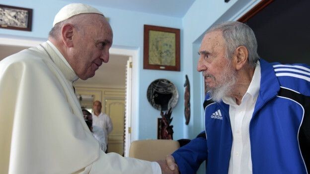 Папа Римский Франциск встретился с Фиделем Кастро