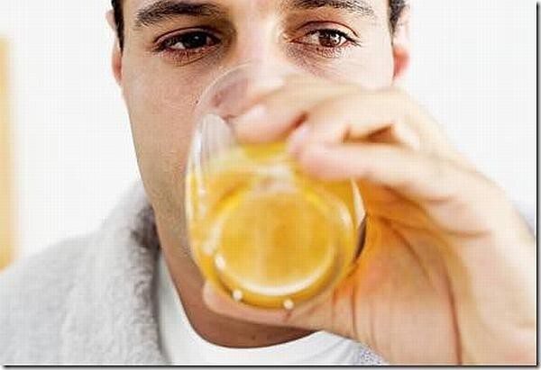 6. За распитие апельсинового сока